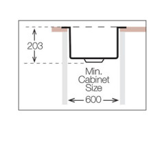 Кухонная мойка TopZero ColorX TNL 550 GOLD