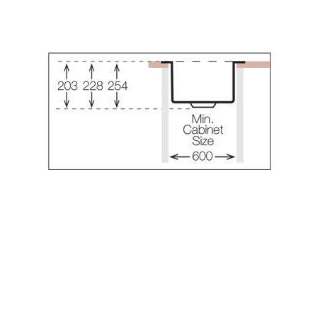 Кухонная мойка TopZero ColorX TNL 500 GOLD
