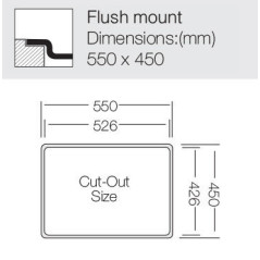 Кухонная мойка TopZero ColorX TNL 500 GOLD