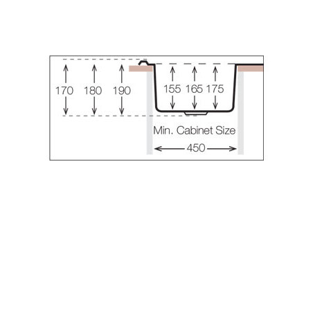 Кухонная мойка TopZero (wellinox) FAL 577.447 - GT8K