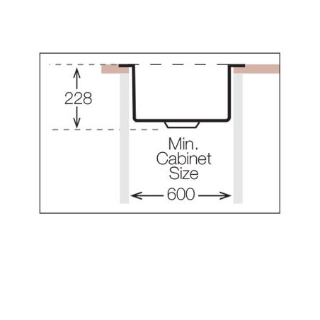 Кухонная мойка TopZero (prime) ME 600.500.GT10K