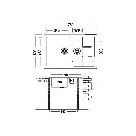 Кухонная мойка TopZero Valentina Chocolate