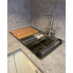 Кухонная мойка TopZero (prime) MM 780.510.60.GT10K L