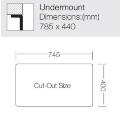 Кухонная мойка TopZero (prime) ME 745.GT10K