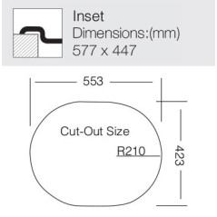 Кухонная мойка TopZero (wellinox) FAP 577.447 - GT8K