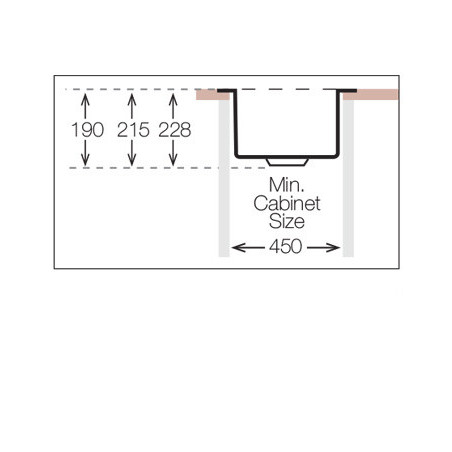 Кухонная мойка TopZero (prime) ME 400.GT10K