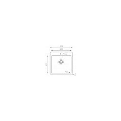 Кухонная мойка TopZero (prime) ME 500.500.GT10K