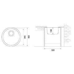 Кухонная мойка TopZero Kelly Ground