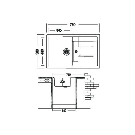 Кухонная мойка TopZero Susanna Ice