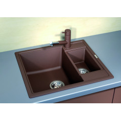 ЛИПСИ 580 К мойка цвет мокко FSm,