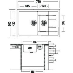 Кухонная мойка TopZero Valentina Beach