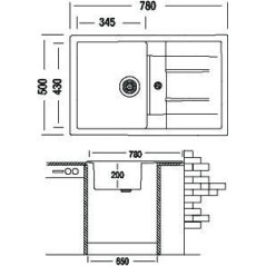 Кухонная мойка TopZero Susanna Ground