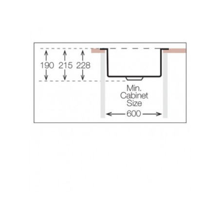 Кухонная мойка TopZero (prime) ME 500 GT10K