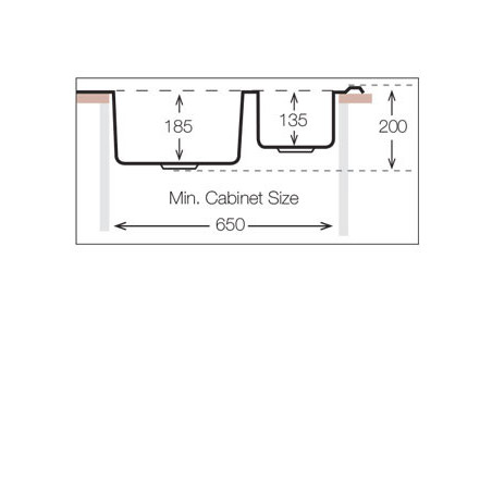 Кухонная мойка TopZero (prime) LTP 945.510.15.GT8K