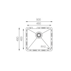 Кухонная мойка TopZero TZ RS451 TITAN