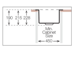 Кухонная мойка TopZero (prime) ME 450.GT10K