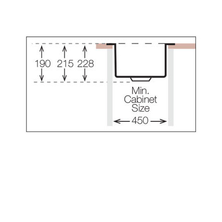 Кухонная мойка TopZero (prime) ME 450.GT10K