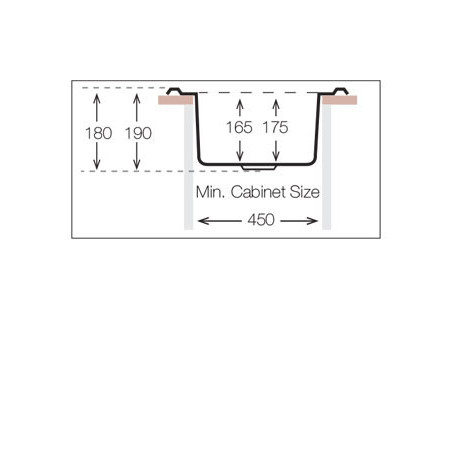 Кухонная мойка TopZero (wellinox) GAP 465.488 - GТ8K