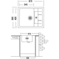 Кухонная мойка TopZero Scarlett Jasmine