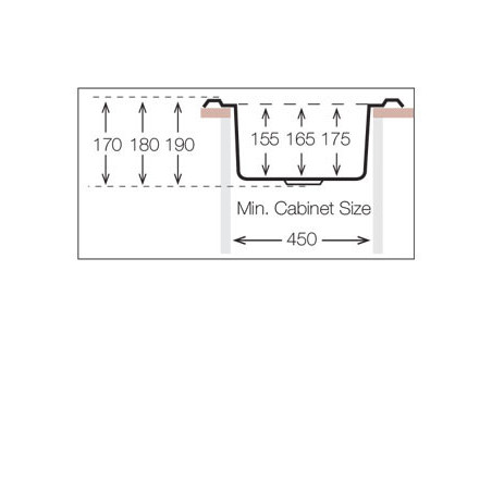 Кухонная мойка TopZero (wellinox) FAP 510 - GT8K