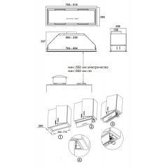 KORTING вытяжка KHI 9997 GB