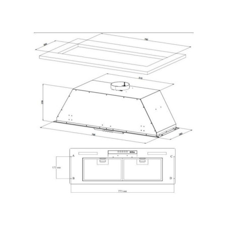 KORTING вытяжка KHI 9931 RN