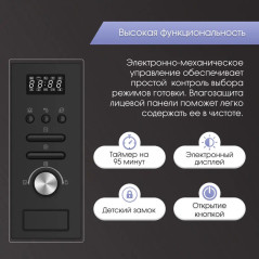 Zigmund & Shtain BMO 16.202 B микроволновая печь