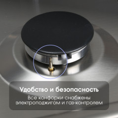 Zigmund & Shtain G 15.4 S варочная поверхность