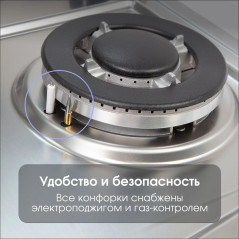 Zigmund & Shtain G 14.7 S варочная поверхность