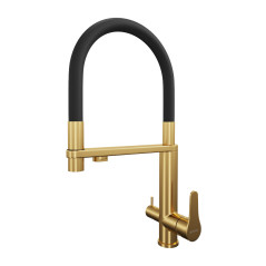 Кухонный смеситель TopZero TPZ 305 GOLD,PVD