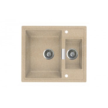 мойка кухонная флорентина липси 580 к цвет песок