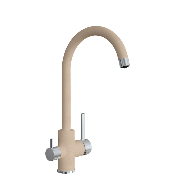 Смеситель Клио FL цвет песочный FG,