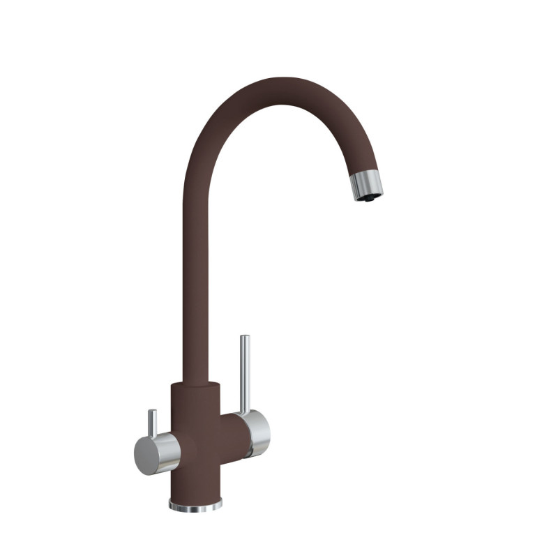 Смеситель Клио FL цвет мокко FSm,