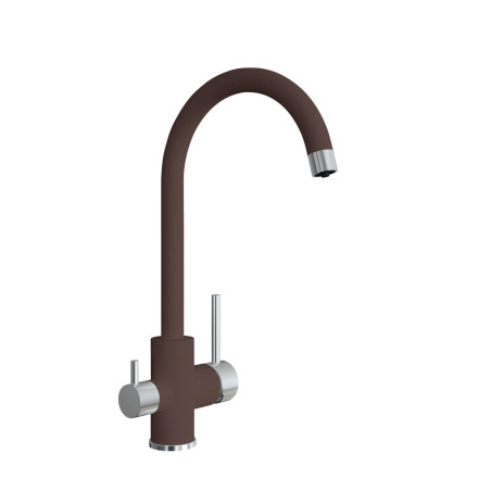 Смеситель Клио FL цвет мокко FSm,