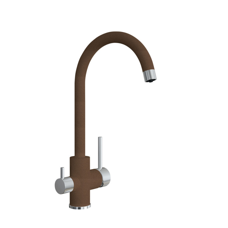 Смеситель Клио FL цвет коричневый FS,
