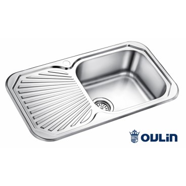 мойка кухонная oulin ol-307 790х430мм