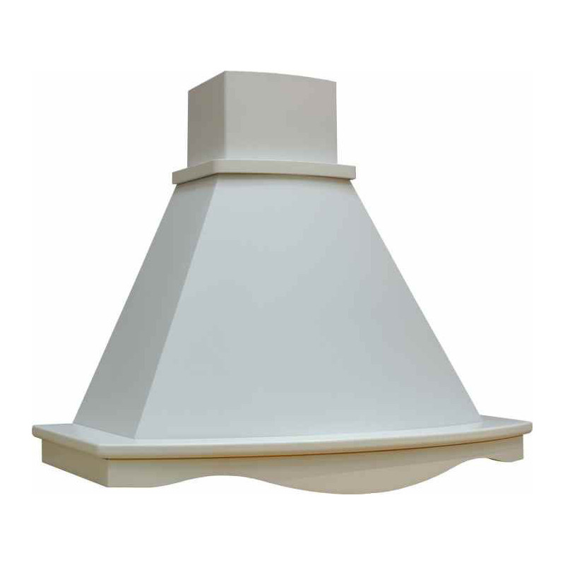 Вытяжка МАРГАРИТА 600 мощ 900 БУК/БЕЛЫЙ МУАР EMA ITALY