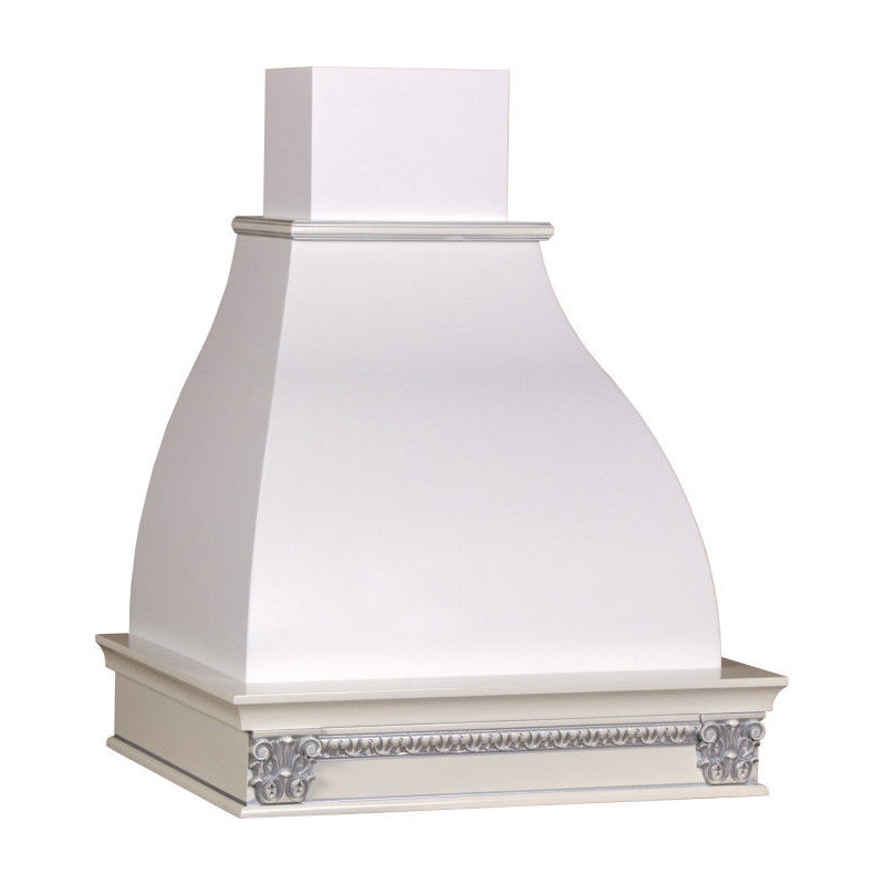 Вытяжка ЛЮЧИЯ 600 ППУ мощ 900 БУК/белый муар EMA ITALY